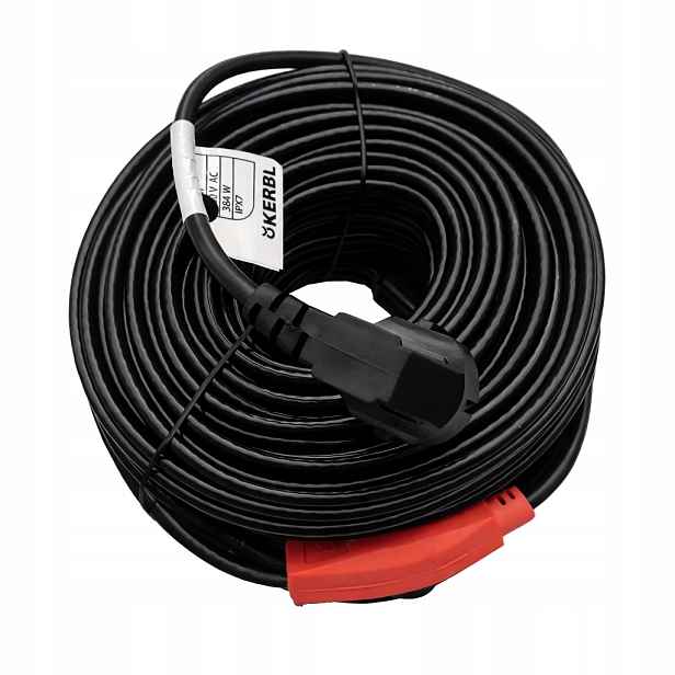 Topný Kabel Pro Trubky 24 m Topný Kabel S Termostatem Termostat Kerbl