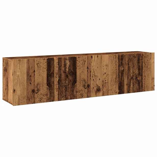 vidaXL TV skříňky nástěnné 2 ks old wood 80 x 30 x 41 cm