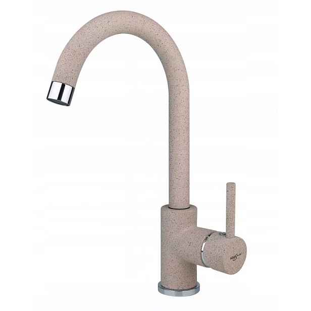 Dřezová baterie Aquasanita Helika Sabia 5523 Beige