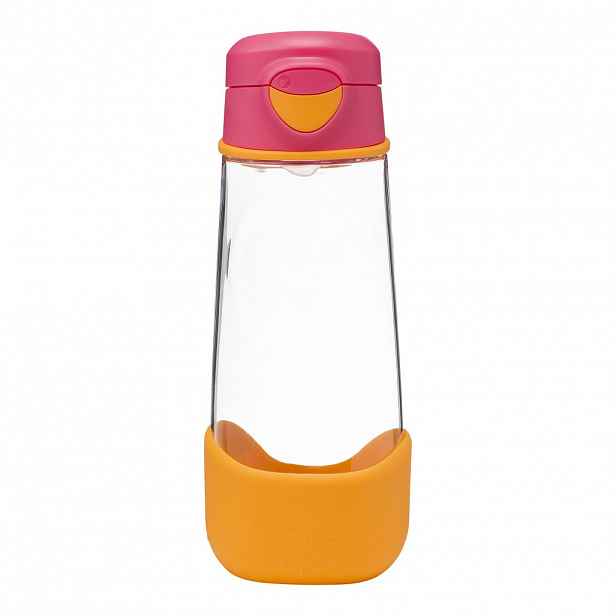 b.box Sport lahev na pití 600 ml varianta: růžová/oranžová