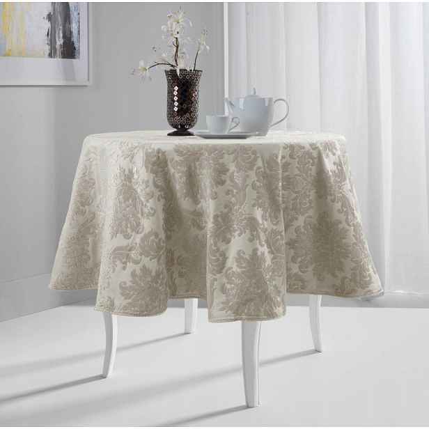 Ubrus Premium Glamour Žakárová Tkanina Kruh 140 Cm