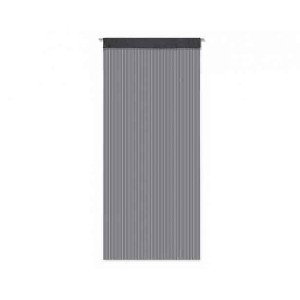 Provázkový závěs/záclona Hammer 90x245 cm, černá
