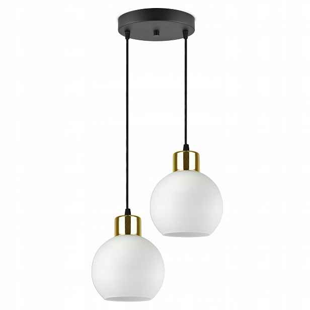 Závěsná lampa Lustr Skleněné Mléčné koule Led