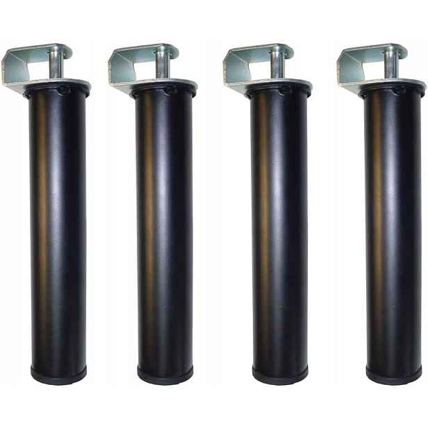 Imex El Zorro Sada 4 kovových nožek na postel 270 x 50 mm