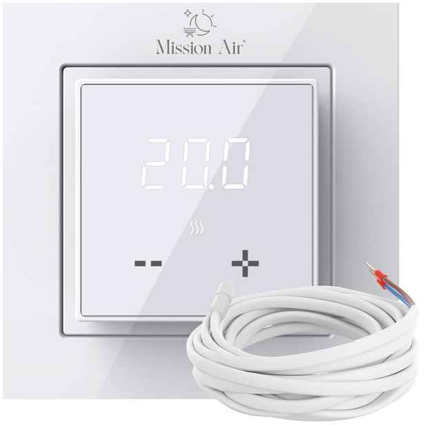 Regulátor Teploty pokojový termostat Dva Senzory ovladač 16A LCD