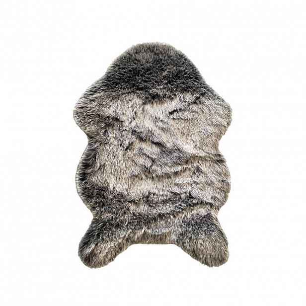UMĚLÁ KOŽEŠINA, 55/80 cm, antracitová