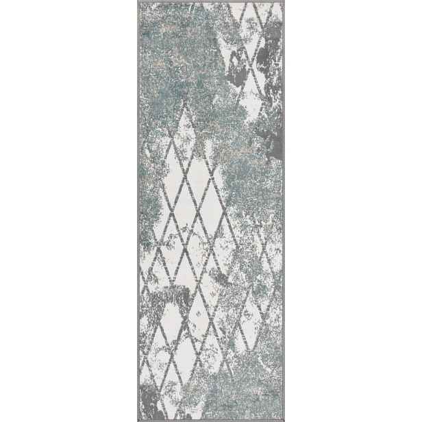 Běhoun šedomodrý 70x200 cm Sensi Gepi – FD