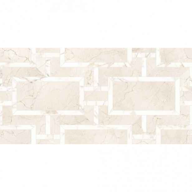 Dlažba Dom Intarsi thera satin 3D 60x120 cm leštěná INW00201TS