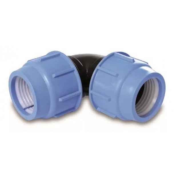 Koleno Pe 90-90 mm Blue Seal PN16