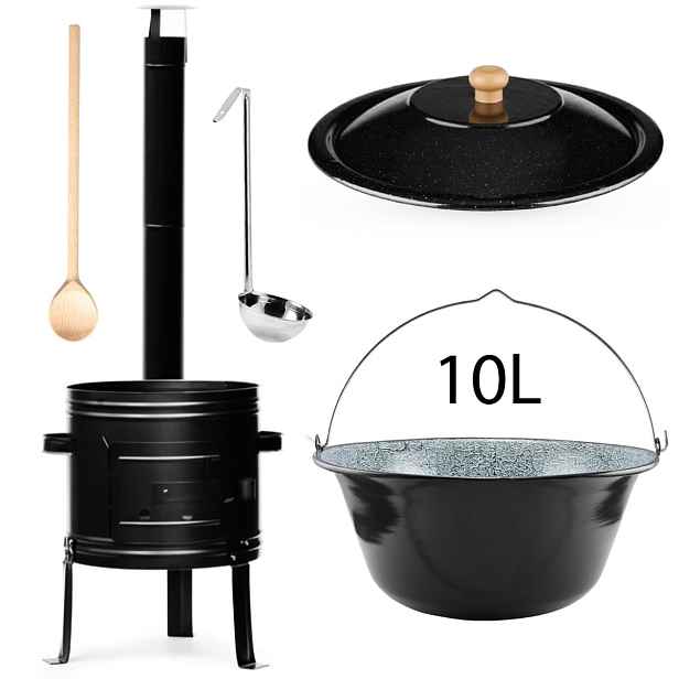 Perfect Home Set-17 Kotlíková souprava 10 L, 5 ks