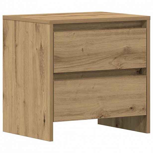 vidaXL Noční skříňka Artisanový dub 45 x 34 x 44,5 cm Kompozitní dřevo