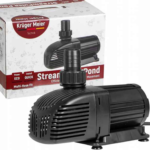 Čerpadlo Do Jezírka Fontány Zahradní Čerpadlo Kruger Meier 8000 L/h 70 W