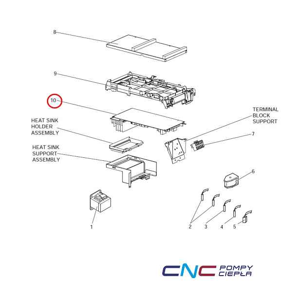 Mitsubishi 678788 E2263X451 deska invertoru Pcb pro klimatizační zařízení