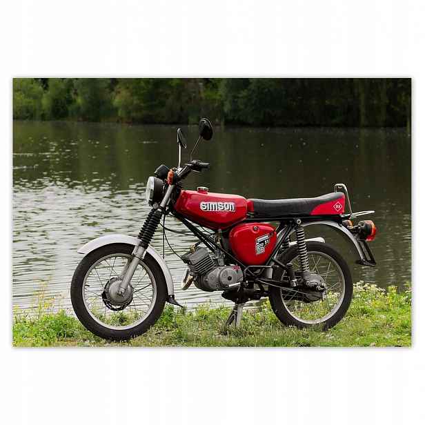 Plakáty 200x135 Simson S51 Elektronik