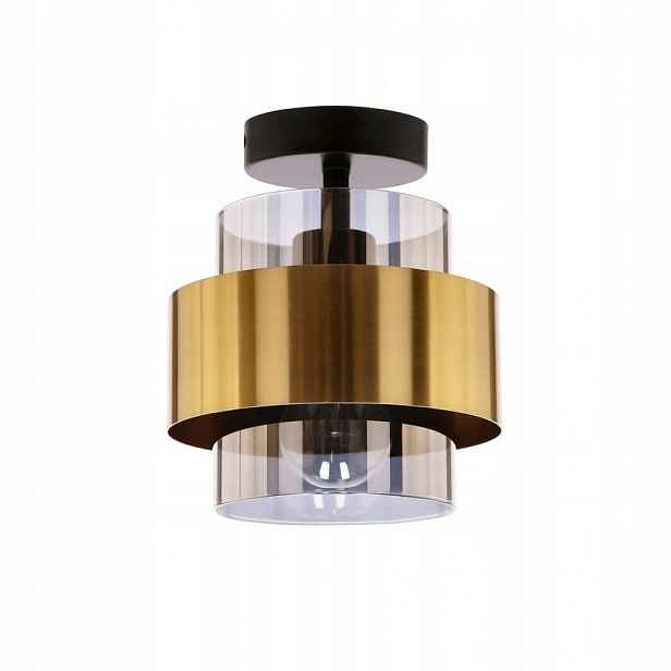 Stropní svítidlo sklo-kovová 1X60W E27 černá Spiega 31-56313 Candellux