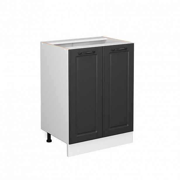 Vicco SPODNÍ SKŘÍŇKA KUCHYŇSKÉ LINKY R-Line Antracitový venkovský dům 60 cm bez pracovní desky