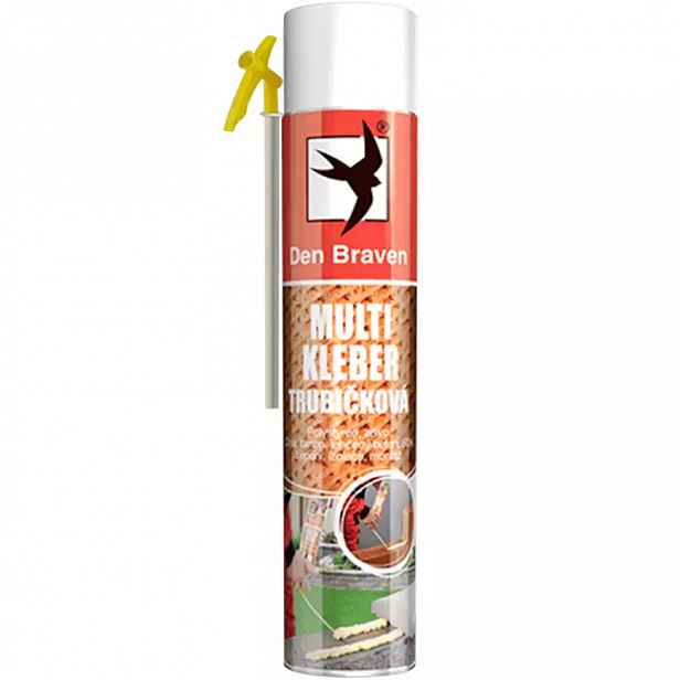 Montážní pěna Den Braven MULTI KLEBER trubičková 825 ml