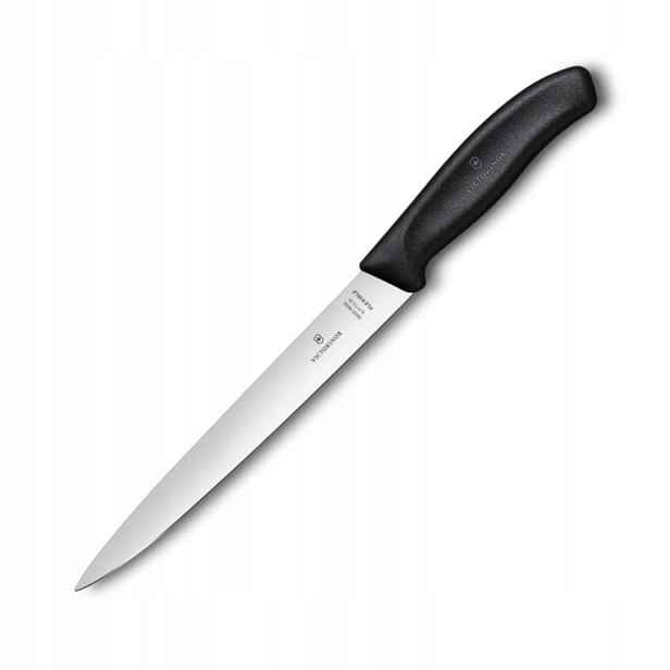 Nůž na filetování Victorinox 6.8713.20 20 cm Černý