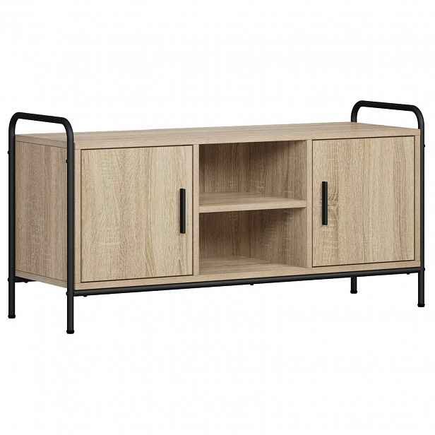 vidaXL Televizní skříň 99 x 33 x 50 cm Dub sonoma Kompozitní dřevo