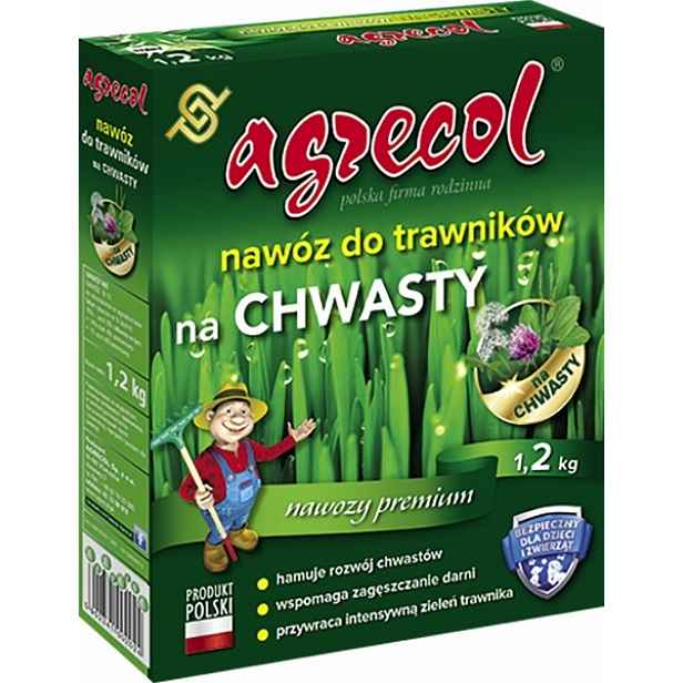 Agrecol – Hnojivo na trávníky na plevel – posypové
