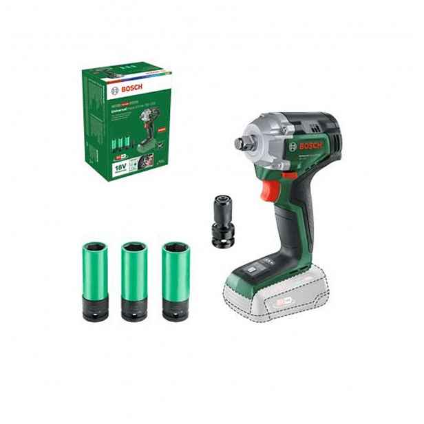 Bosch - 18V AKU rázový utahovák UniversalImpactDrive 18V-350, s příslušenstvím, bez baterie a nabíječky 0603980305