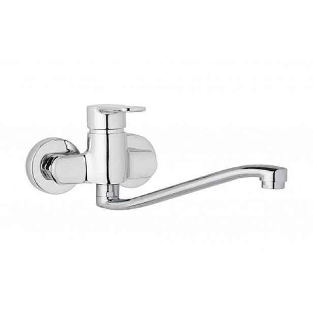 JB Sanitary MIRAM M103040 - Nástěnná dřezová a umyvadlová baterie MIRAM 100 mm; S ramínko 300 mm, rozteč 100 mm