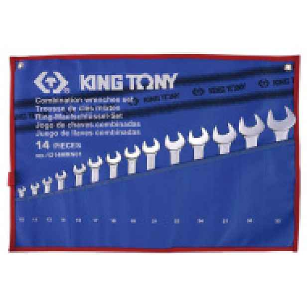 Sada očkoplochých klíčů King Tony 14 ks 1214MRN01