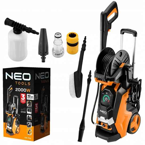 Tlaková Myčka 2000 W, Tlak 100 Max 150 Bar 04-705 Neo Tools
