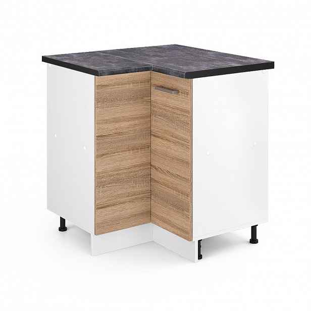 Vicco ROHOVÁ SKŘÍŇKA R-Line Sonoma 75.6 cm , PD Antracit