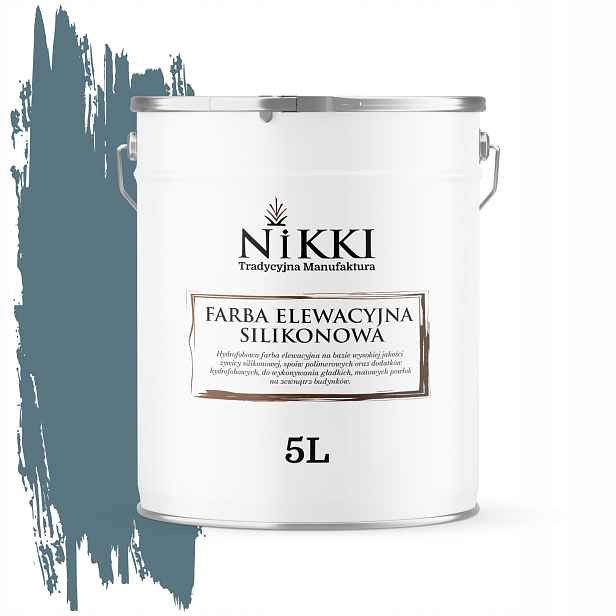 5L fasádní Barva na venkovní omítky Uv tmavě modrá Různé Barvy