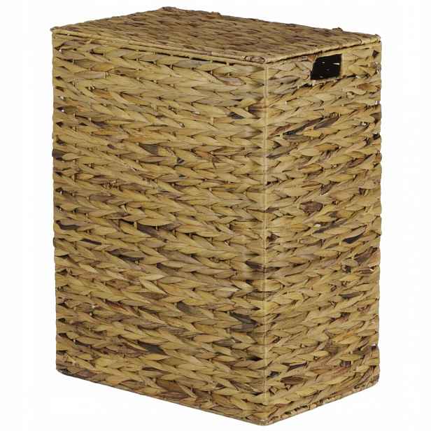 Hyacintový koš na prádlo Koszoplotka přírodní 52x38x66h