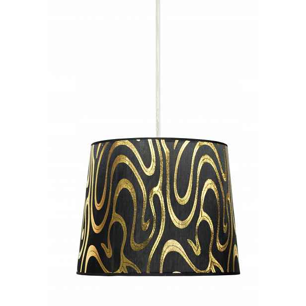 Stropní svítidlo zlato-černá E27 Tiger Candellux