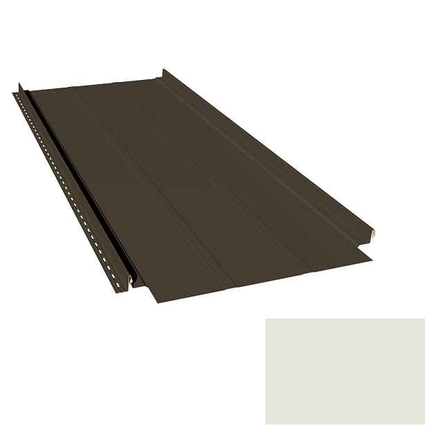 Krytina plechová LINEDEK 485 Rib SP 25 LESK 2W007 šedobílá Cut