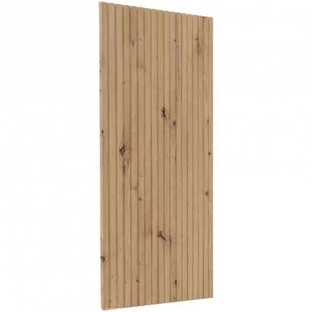 Kuchyňská dvířka Luxeo F14-G60(100) rýhované dub