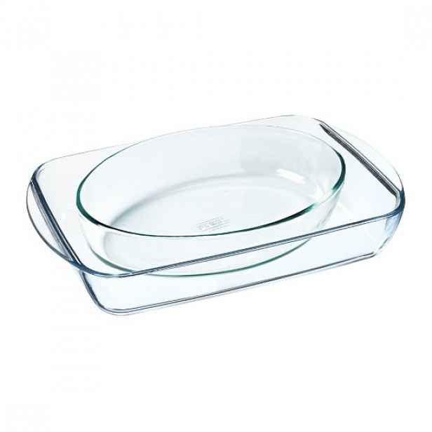 Sada 2 žáruvzdorných skleněných misek, 2,7 l/2,2 l - PYREX