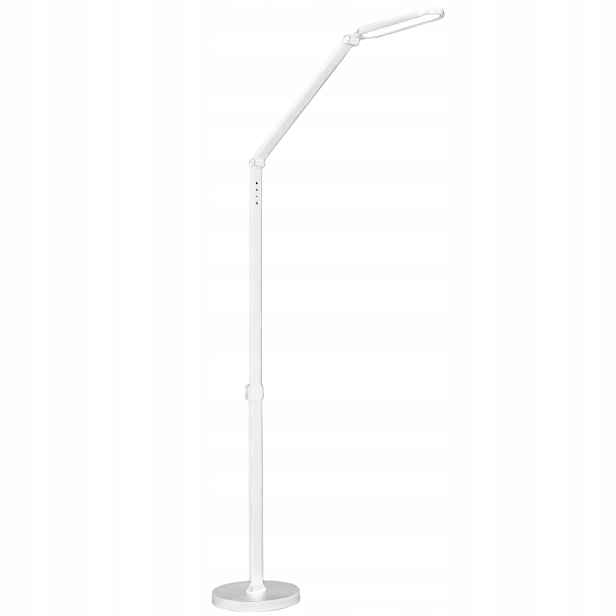 Stojací Led podlahová lampa moderní bílá, proměnlivá barva Polux