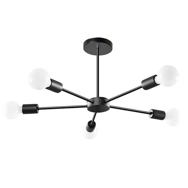 TooLight Stropní svítidlo Spider 5 APP1024-5CP černé