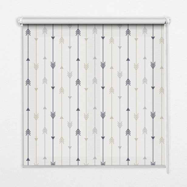 TULUP VNITŘNÍ roleta - okenní roleta - roleta - 100x140 cm - Výstřely