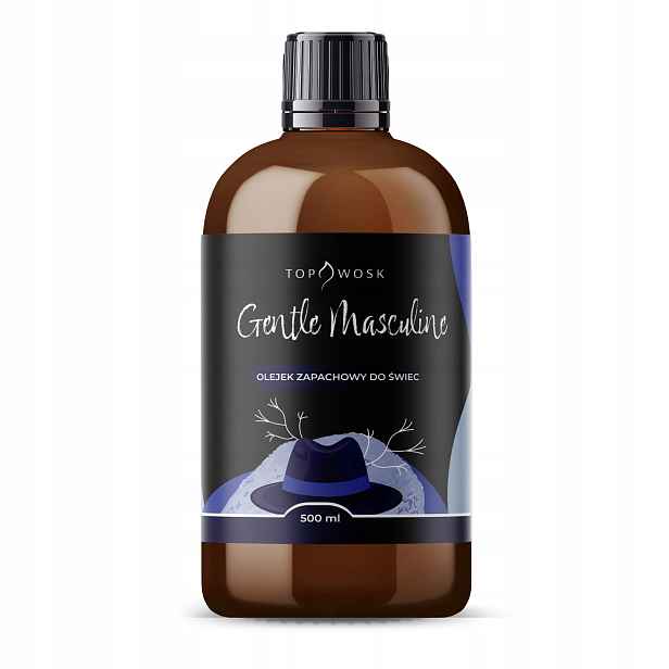 Vonný olej na svíčky Gentle Masculine 500 ml, vůně do parafínového vosku