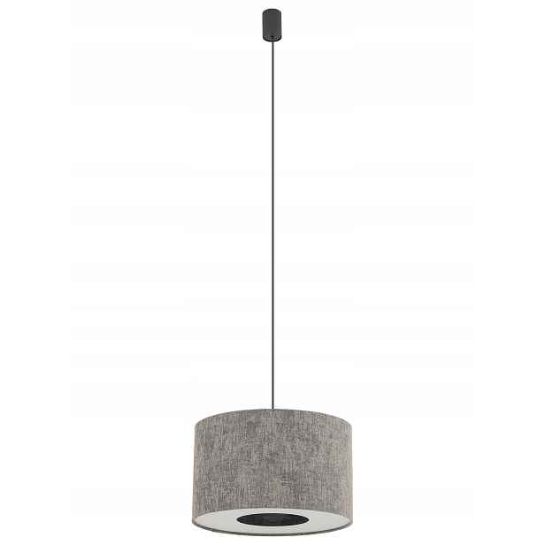 Závěsná lampa Lago S šedá 1xE27 Stylové Osvětlení Ložnice Obývacího Pokoje