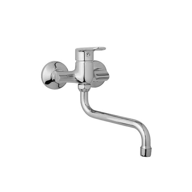 JB Sanitary Finery F10 30 30 - Nástěnná dřezová a umyvadlová baterie 100 mm; trubkové ramínko 200 mm