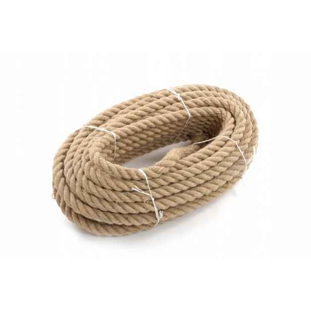 Jutová šňůra konopná šňůra fi 16 mm 30 m