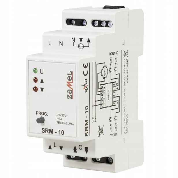 Modulární ovladače rolet 230V SRM-10 Zamel