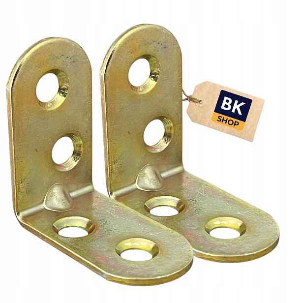 Tesařský úhelník 30x30 mm Montážní Pro Skříně Nábytku, Polic Regálů 100 ks