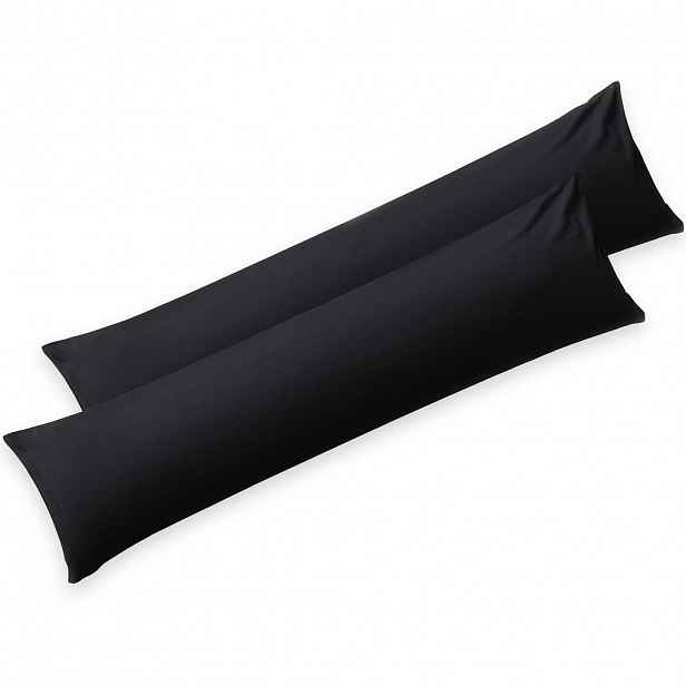 Blumtal POVLAK na polštář Agneta 40/145 cm, sada 2 ks, 100% bavlna, černá