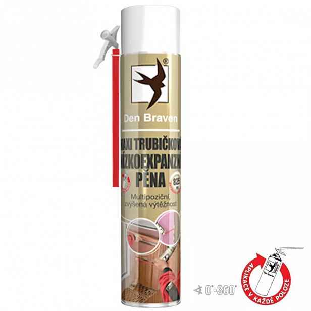 Den Braven montážní pěna nízkoexpanzní maxi trubičková 825 ml