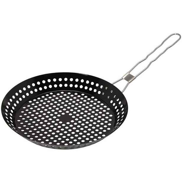 pánev d24cm děrovaná, gril, nepřil.povrch