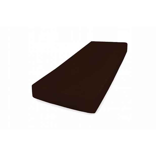 Prostěradlo Jersey s gumou 210/220x190/200 Premium černé