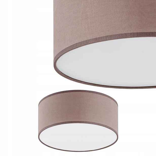 Stropní nástěnné svítidlo Rondo Bílé Klasické 3 zdroje E27 Kovové Tk Lighting