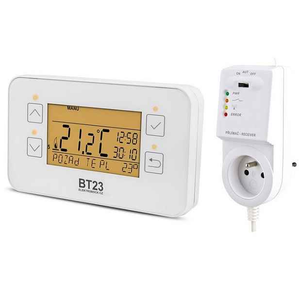 Termostat bezdrátový digitální Elektrobock BT23 RF